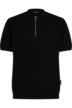 Karl Lagerfeld Poloshirt mit Monogramm