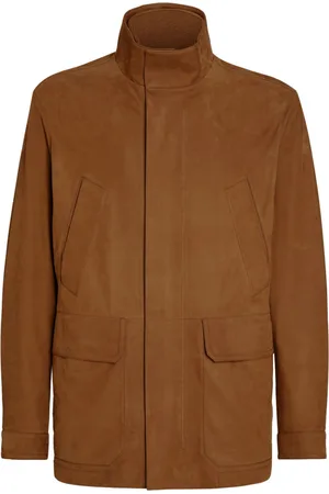 Ermenegildo Zegna Elements Vetta Wildlederjacke