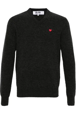 Comme des Garçons Pullover mit Herz-Patch