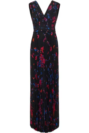 HUGO BOSS Maxikleid mit Blumen-Print