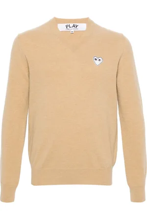 Comme des Garçons Pullover mit Herz-Patch