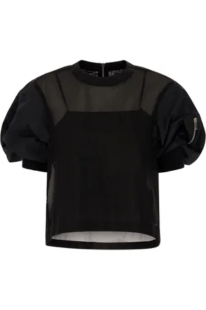SACAI Bluse aus Baumwollgemisch