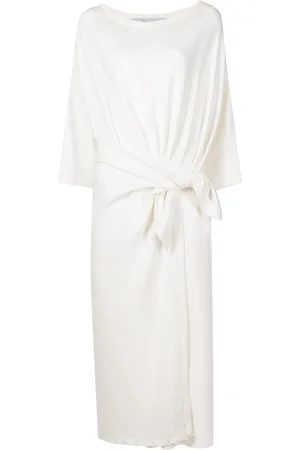 Gloria Coelho Midikleid mit Knotendetail