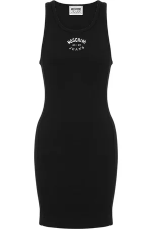 Moschino Geripptes Minikleid