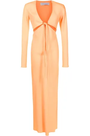 Gloria Coelho Maxikleid mit V-Ausschnitt