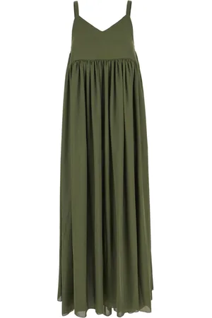 BALLANTYNE Maxikleid mit V-Ausschnitt
