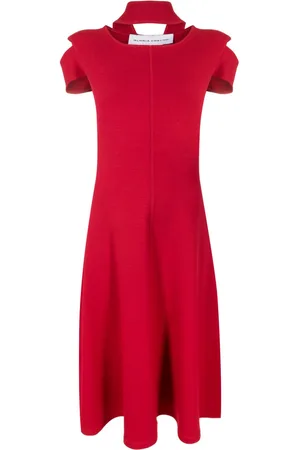 Gloria Coelho Schulterfreies Midikleid
