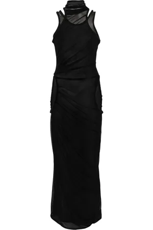 COPERNI Maxikleid in Netzoptik