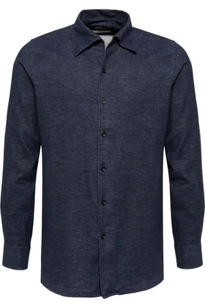 MAN ON THE BOON. Hemd mit Button-down-Kragen