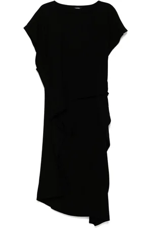 YOHJI YAMAMOTO Midikleid im Layering-Look