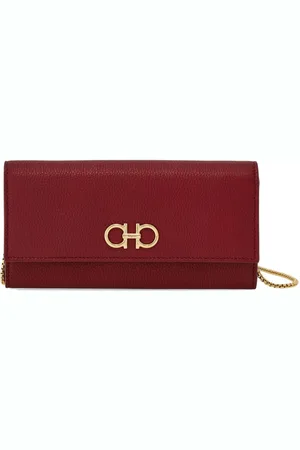 Salvatore Ferragamo Gancini Portemonnaie mit Kettenriemen
