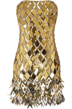Paco rabanne Minikleid mit Quastenverzierung