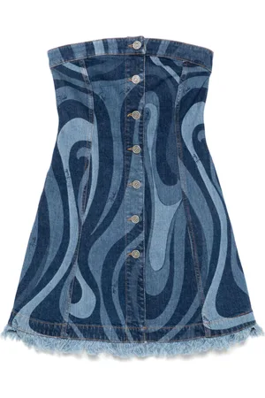 Puccini Minikleid mit Iride-Print