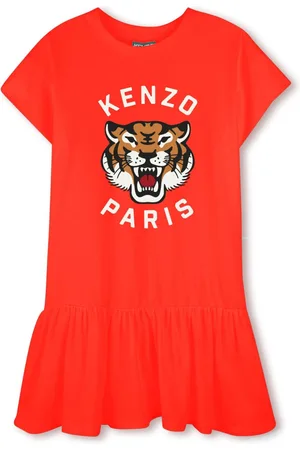 Kenzo Kleid mit Tiger-Print
