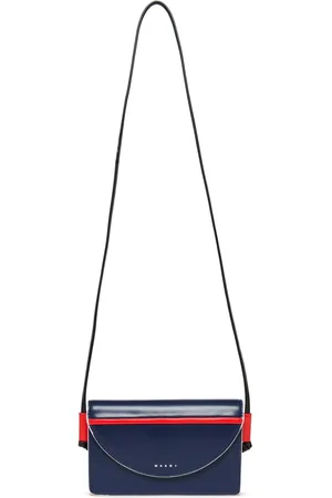 Marni Schultertasche mit Logo-Print