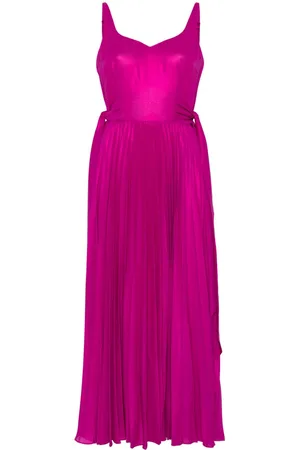 Parlor Maxikleid im Metallic-Look