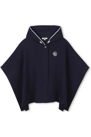 Chloé Cape mit Logo-Stickerei