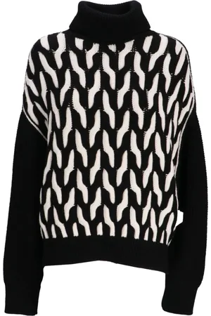 HUGO BOSS Pullover mit Zopfmuster