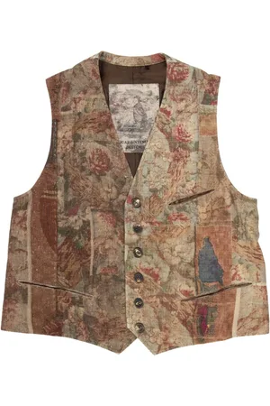ZIGGY CHEN Weste mit Digital-Print