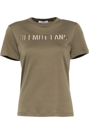 Helmut Lang Schmales T-Shirt mit Logo