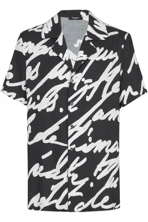 Balmain Hemd mit Slogan-Print