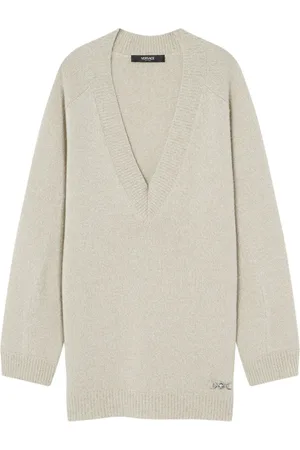 VERSACE Pullover mit V-Ausschnitt