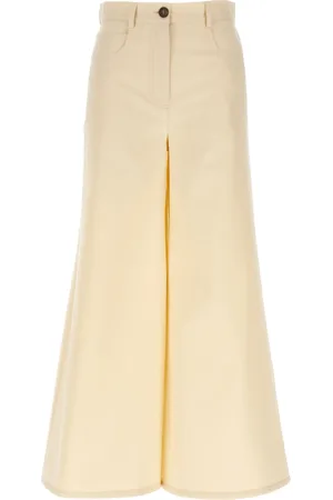 Rochas Jeans mit weitem Bein