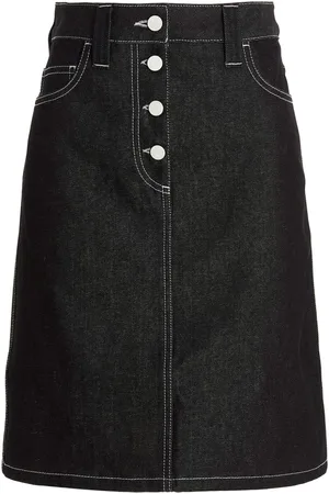 SUNNEI Midirock aus Denim
