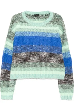tout a coup Gestreifter Pullover mit rundem Ausschnitt