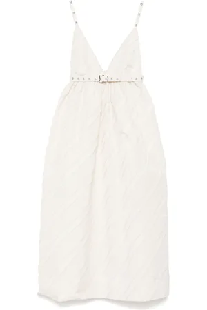 Ganni Gestreiftes Midikleid