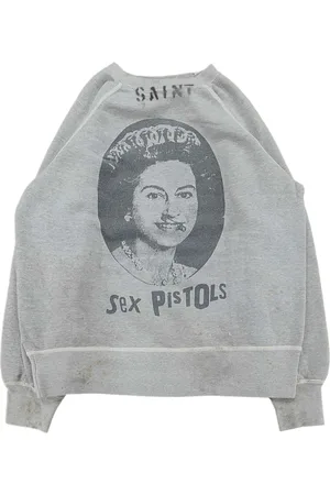 SAINT MXXXXXX X Sex Pistols Queen Sweatshirt