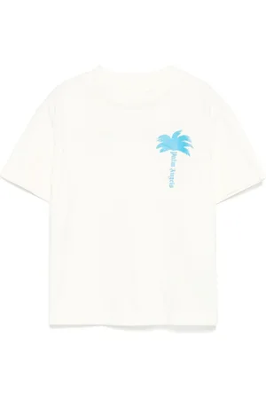 Palm Angels T-Shirt mit Palmen-Print