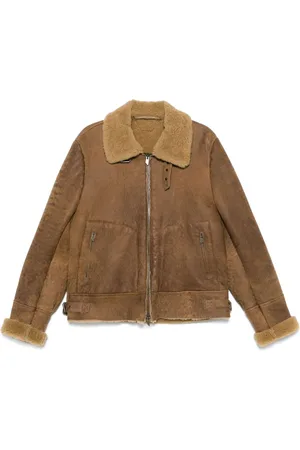 SALVATORE SANTORO Jacke aus Faux Shearling