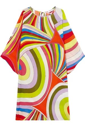 Puccini Seidenkaftan mit Print