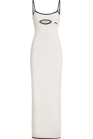 Karl Lagerfeld Gehäkeltes Sheer-Strandkleid