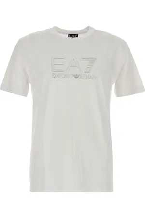 EA7 T-Shirt mit gummiertem Logo