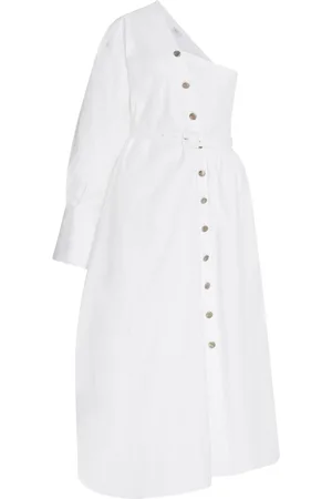 ROSETTA GETTY Asymmetrisches Midikleid