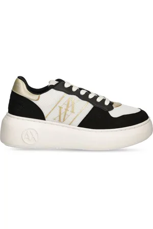 Armani Exchange Sneakers mit Logo-Print