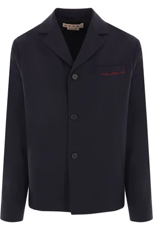 Marni Jacke mit Logo-Stickerei