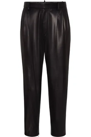 Dsquared2 Tapered-Hose aus Leder