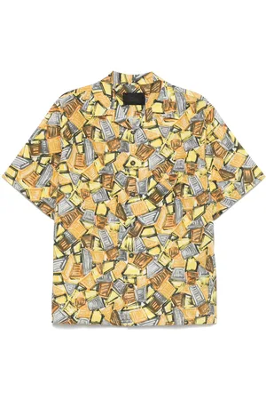Prada Hemd mit Illustrations-Print