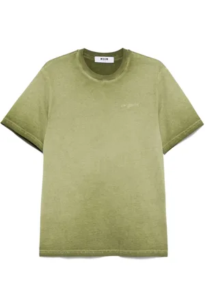 Msgm Ausgeblichenes T-Shirt