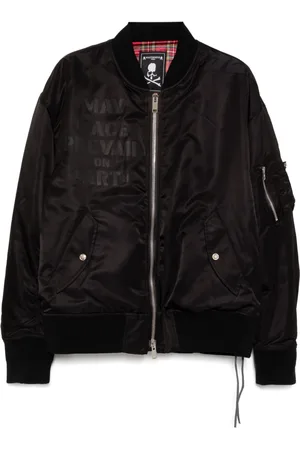 MASTERMIND Bomberjacke mit Logo-Print