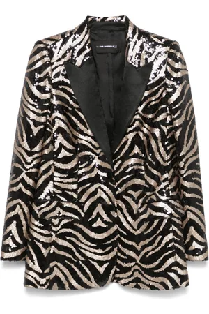 Karl Lagerfeld Karl Studio Blazer mit Pailletten