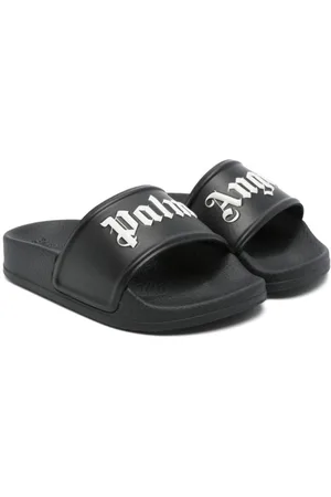 Palm Angels Pantoletten mit Logo-Prägung