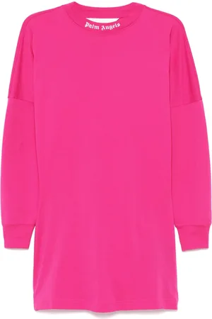 Palm Angels Minikleid mit abgerundetem Logo