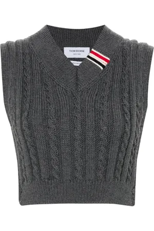 Thom Browne Pullunder mit Zopfmuster