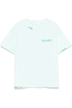 Palm Angels T-Shirt mit Logo-Stickerei