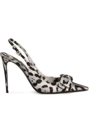Dolce & Gabbana Slingback-Pumps mit Leoparden-Print 105mm