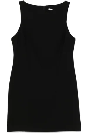 MATTEAU Kreppkleid mit lockerem Schnitt